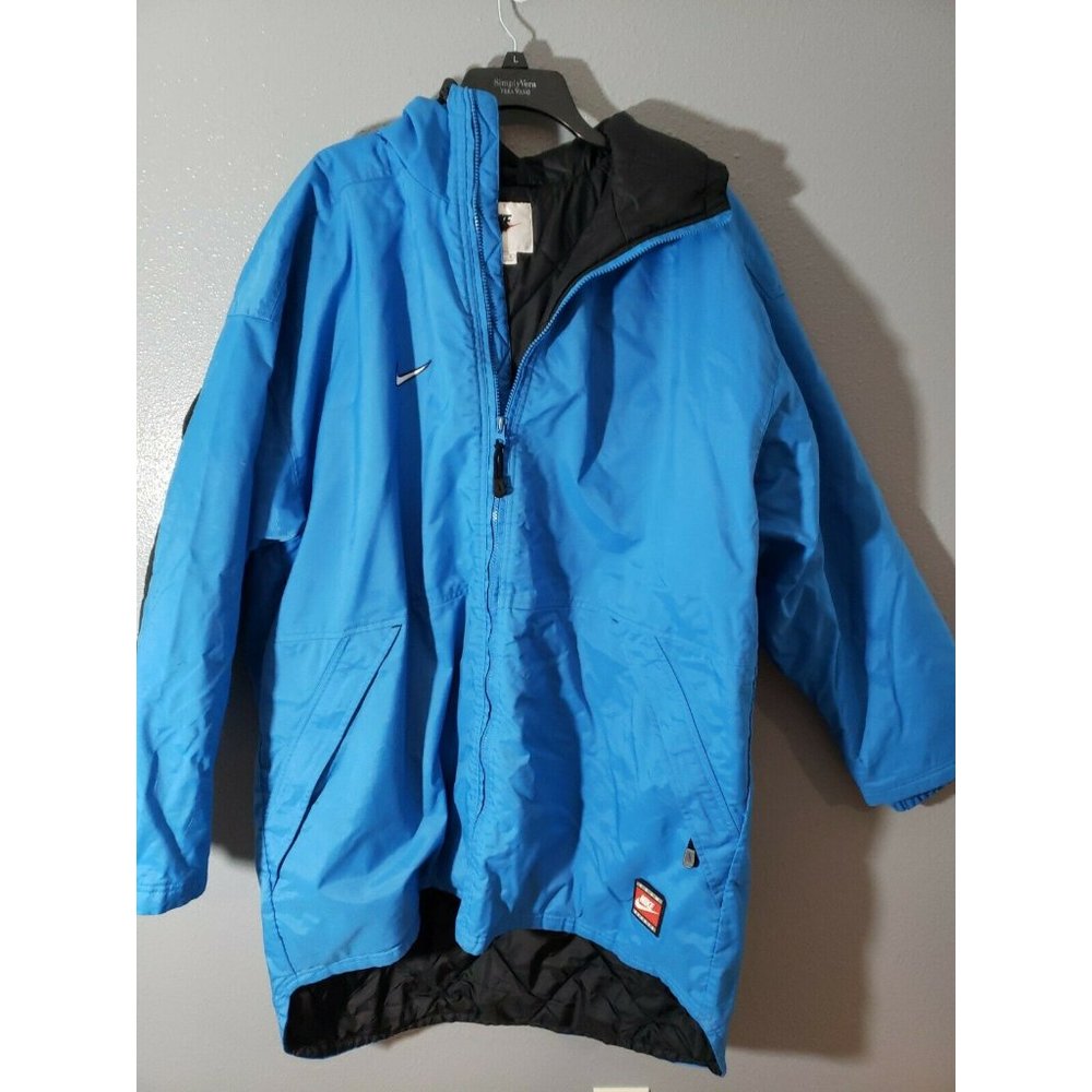 Nike Mens Blue Vintage XL Tall Winter Jacket